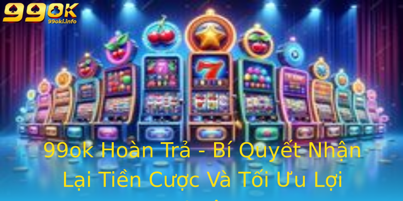 99ok Hoàn Trả - Bí Quyết Nhận Lại Tiền Cược Và Tối Ưu Lợi Nhuận 99ok Hoàn Trả - Bí Quyết Nhận Lại Tiền Cược Và Tối Ưu Lợi Nhuận